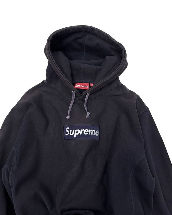 Vintage supreme 2025 box logo hoodie