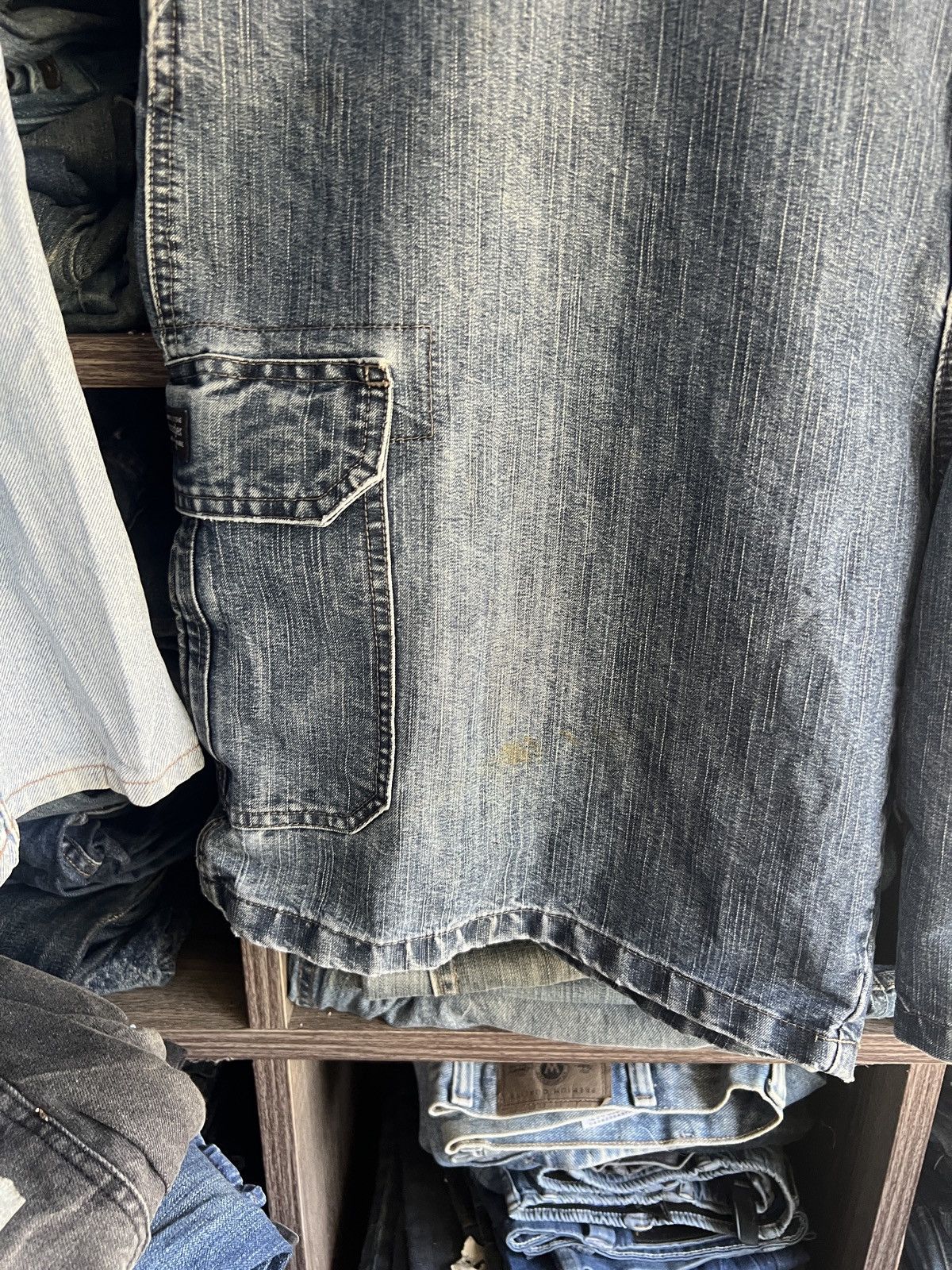 Wrangler 🔥Wrangler Cargo Cropped Denim Size US 43 - 5 Thumbnail