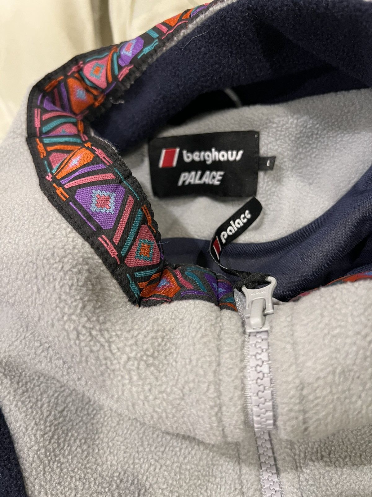 Palace Palace Berghaus Fleece Grey/Purple Size US L / EU 52-54 / 3 - 7 Thumbnail