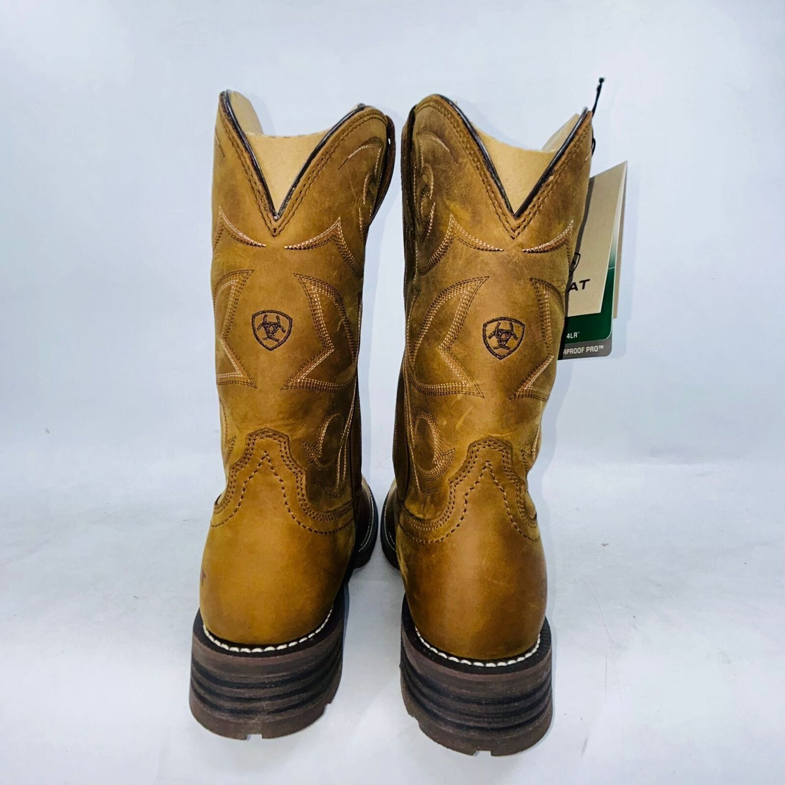 Ariat ARIAT 11" MENS HYBRID H20 "DISTRESSED BROWN" BOOTS SIZE 12D Size US 12 / EU 45 - 4 Thumbnail