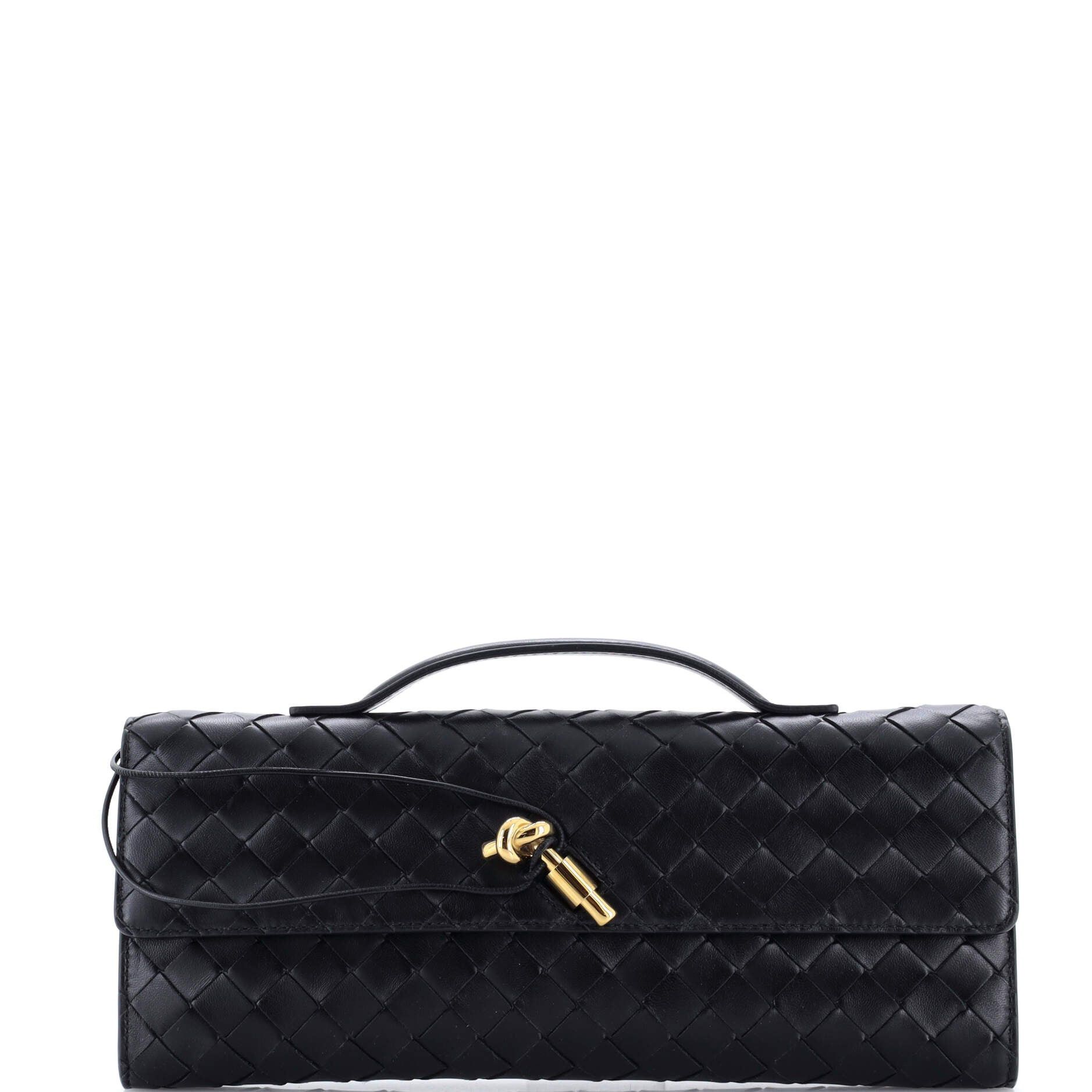 Bottega Veneta Andiamo Top Handle Clutch Size ONE SIZE - 1 Thumbnail