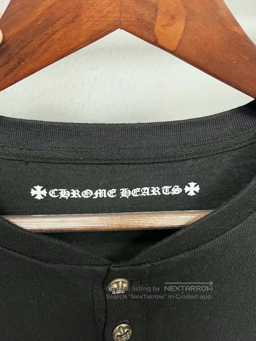 Chrome Hearts chrome hearts silver buckle polo shirt. Size US L / EU 52-54 / 3 - 3 Thumbnail