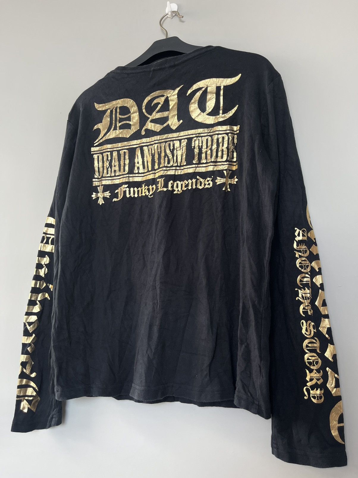 14th Addiction × KMRii × Yasuyuki Ishii JAPANESE DEBUT LE MODE POEM GOLD PUNK STYLE SEDITIONARIES Size US L / EU 52-54 / 3 - 4 Thumbnail
