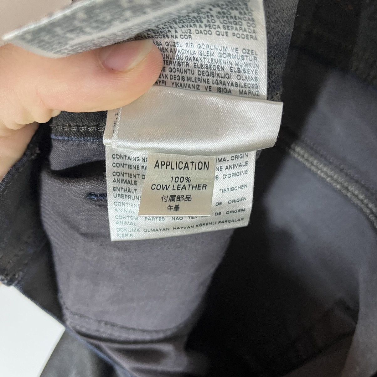 Diesel Vintage Diesel Tepphar Waxed Washed Denim Black Jeans Y2K Size US 31 - 12 Thumbnail