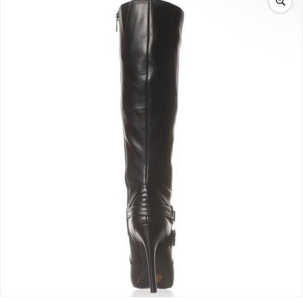 Designer Womens Jessica Simpson Avern Knee-High Boot - Black size 7M Size US 7 / IT 37 - 3 Thumbnail