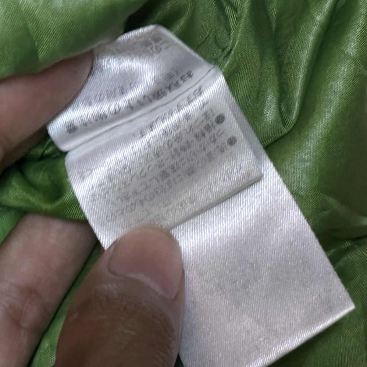 Japanese Brand Japanese Brand Homme Lime Green Puffer Jacket Devil Patches Size US M / EU 48-50 / 2 - 9 Thumbnail