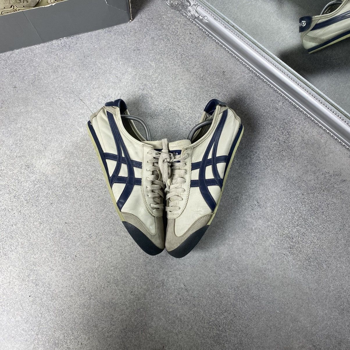 Asics Vintage Asics Tiger Onitsuka Leather Sneakers Size US 8 / EU 41 - 6 Thumbnail