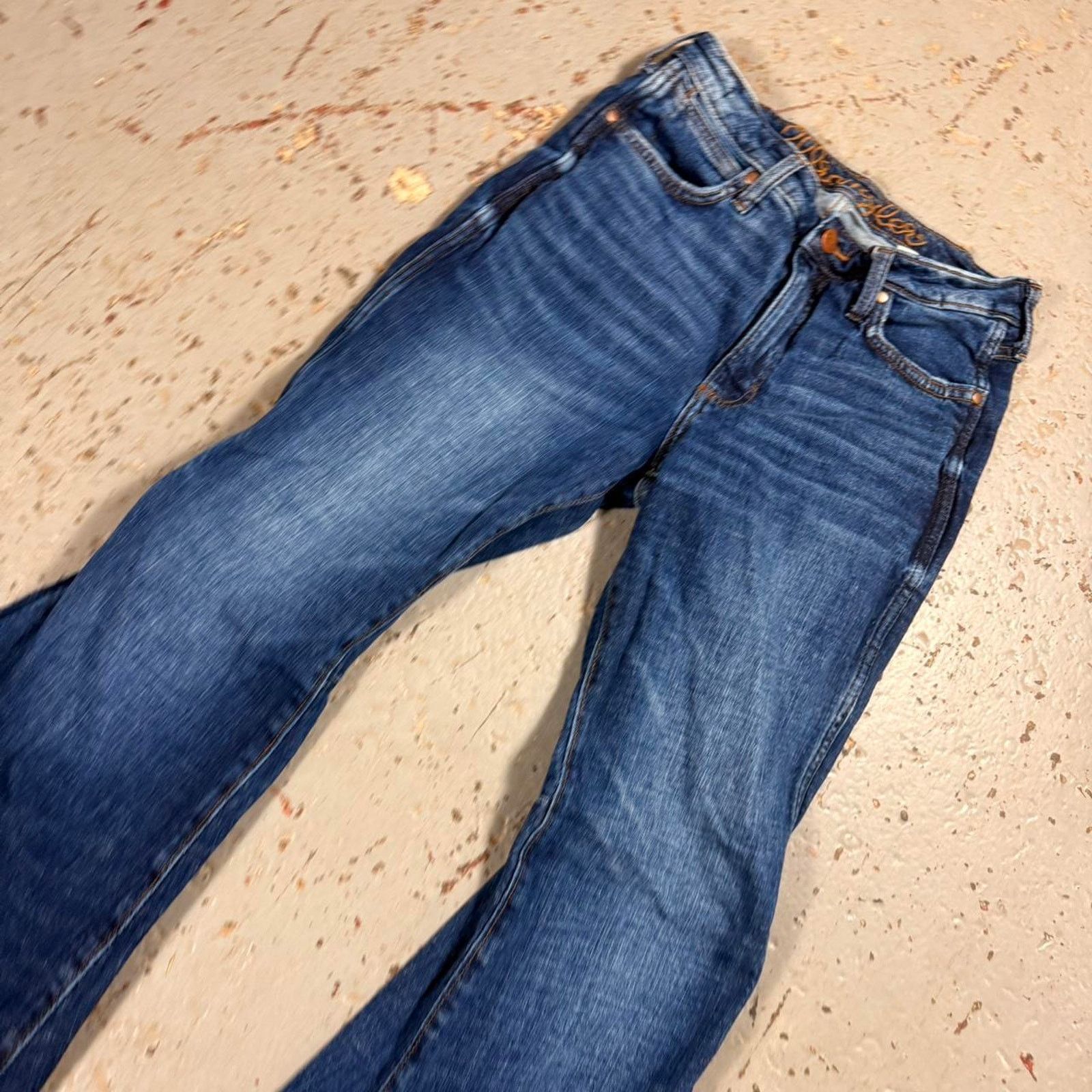 Wrangler Insane wrangler flare boot cut Jeans Size 30" / US 8 / IT 44 - 3 Thumbnail
