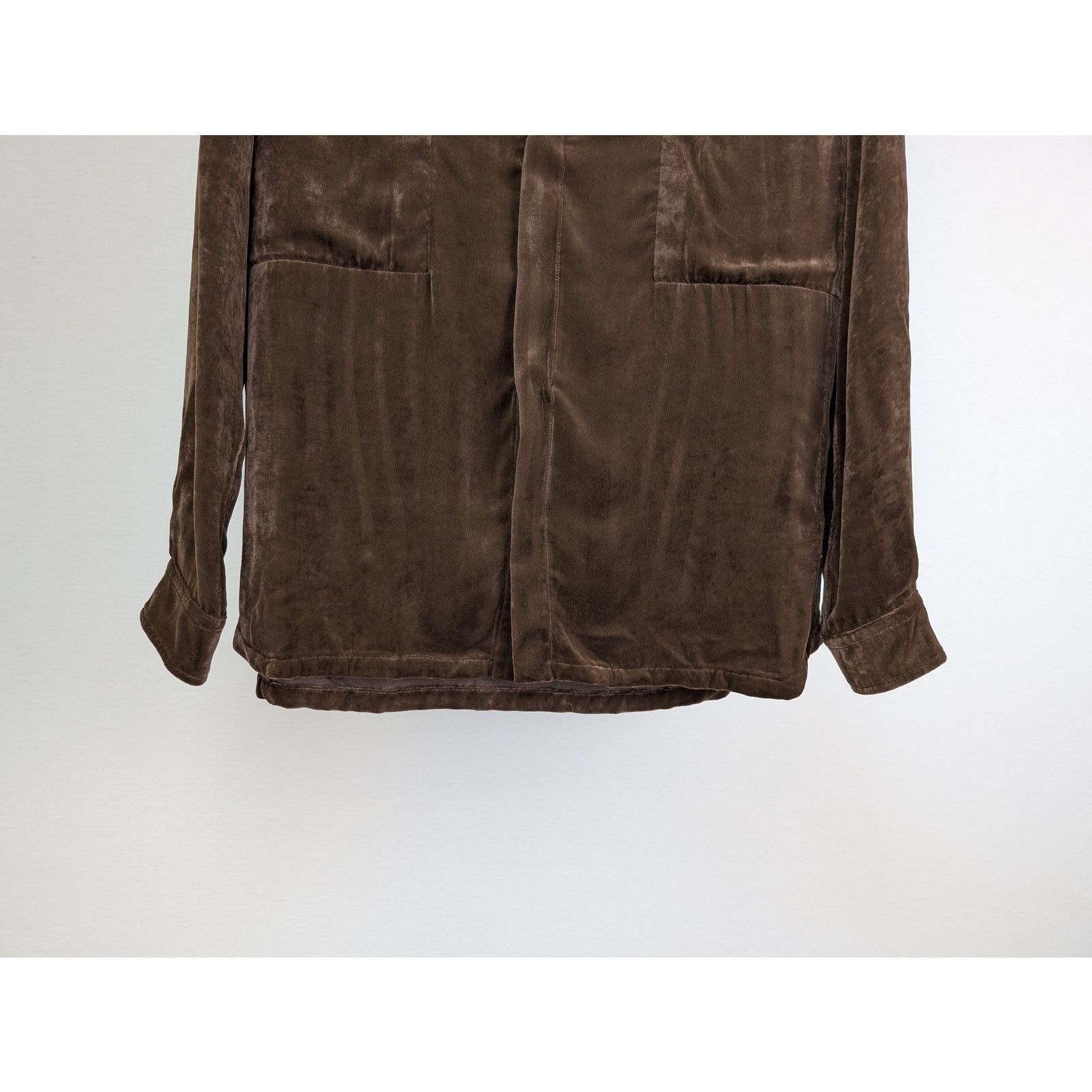 Rick Owens o1rshd1 Fog Pocket Secret Larry Cardigan Sweater in Brown Size US M / EU 48-50 / 2 - 6 Thumbnail