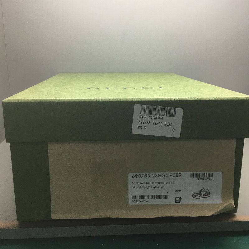 Gucci Gucci Low-Top Fashion Sneakers in White and Green - Size US 10 / EU 43 - 6 Thumbnail