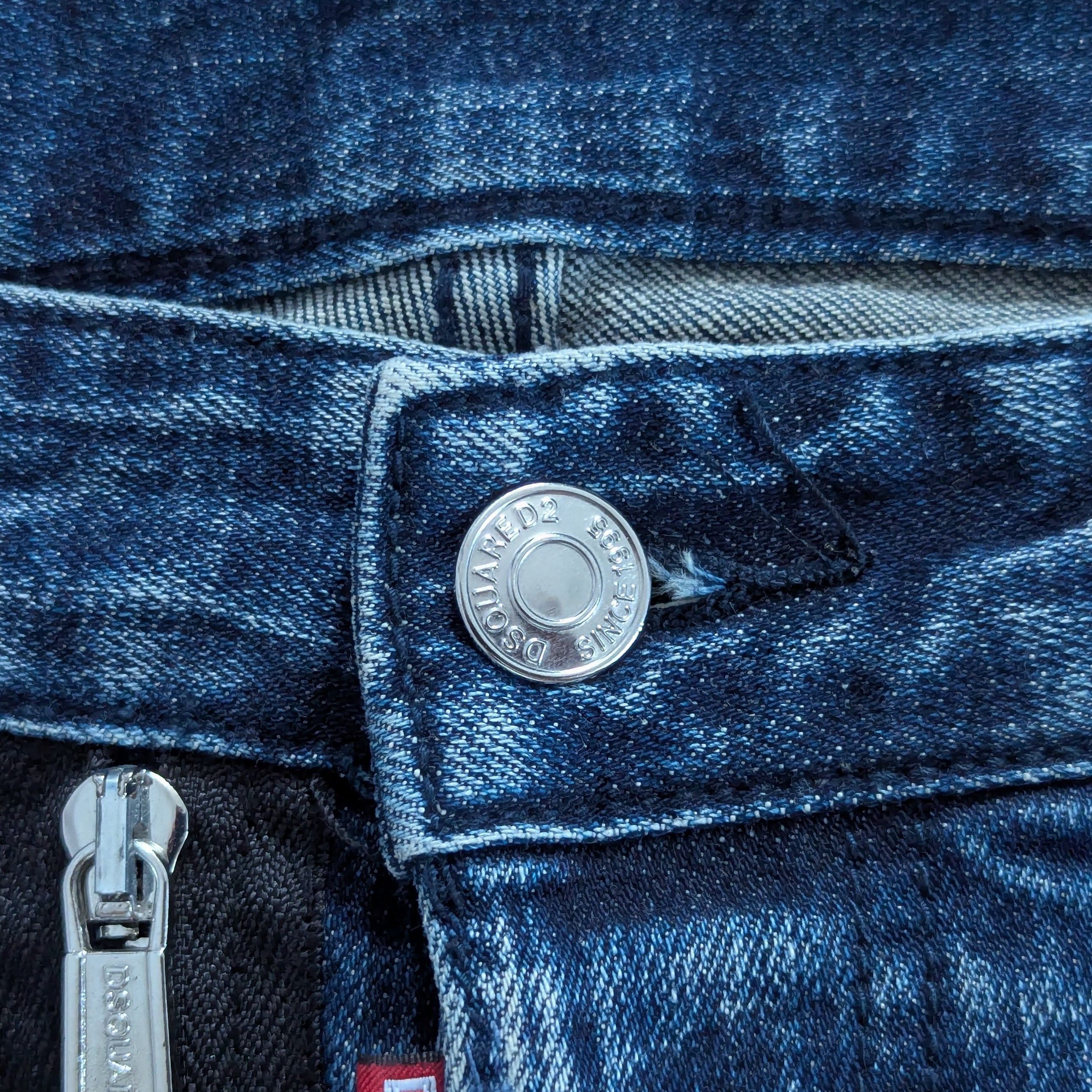 Dsquared2 DSQUARED2 Slim Jean Made In Italy Denim Pants Luxury Brand Size US 34 / EU 50 - 3 Thumbnail