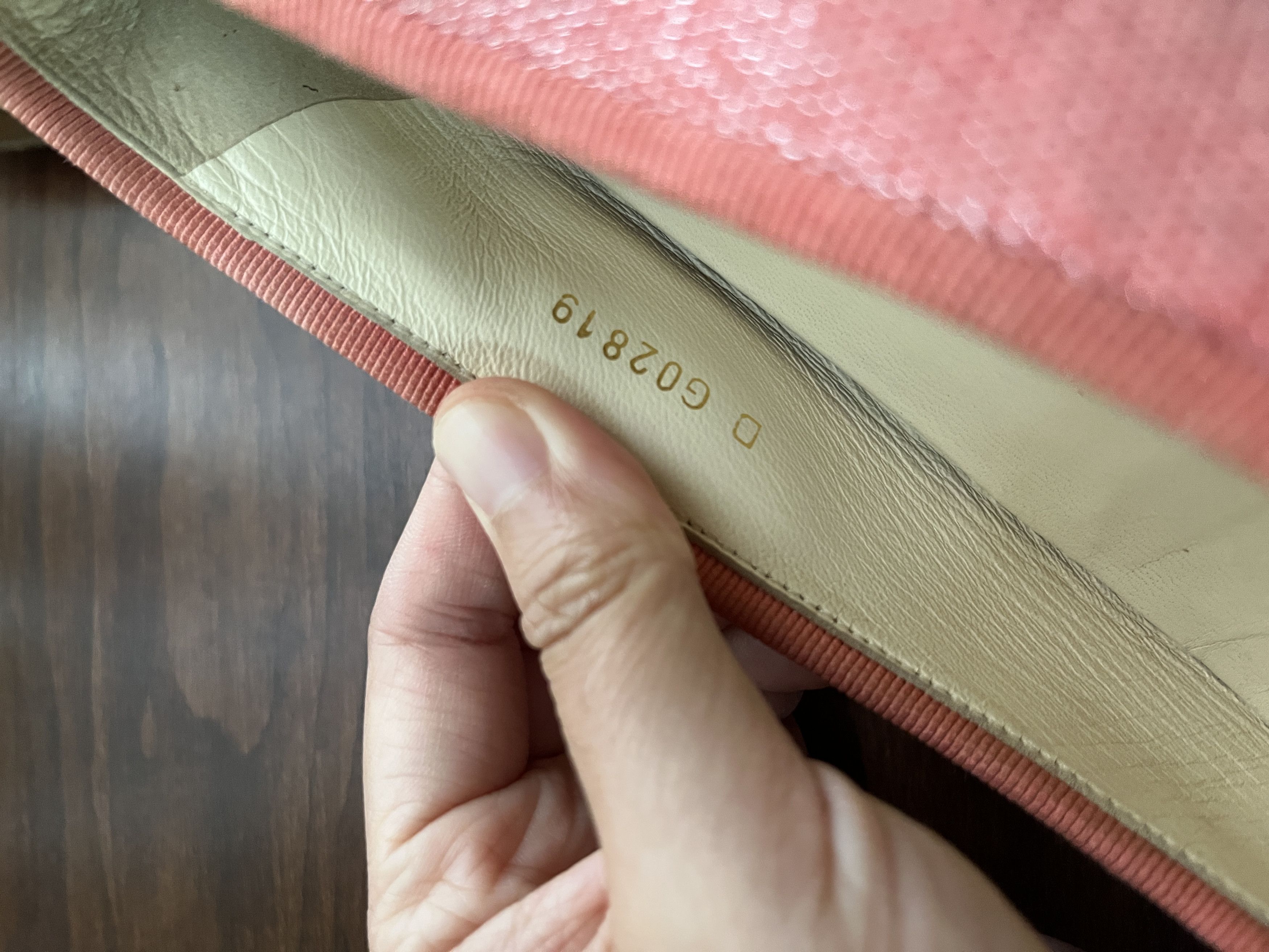 Chanel Chanel Pink and Gold Ballet Flats 37.5 Size US 7.5 / IT 37.5 - 10 Thumbnail