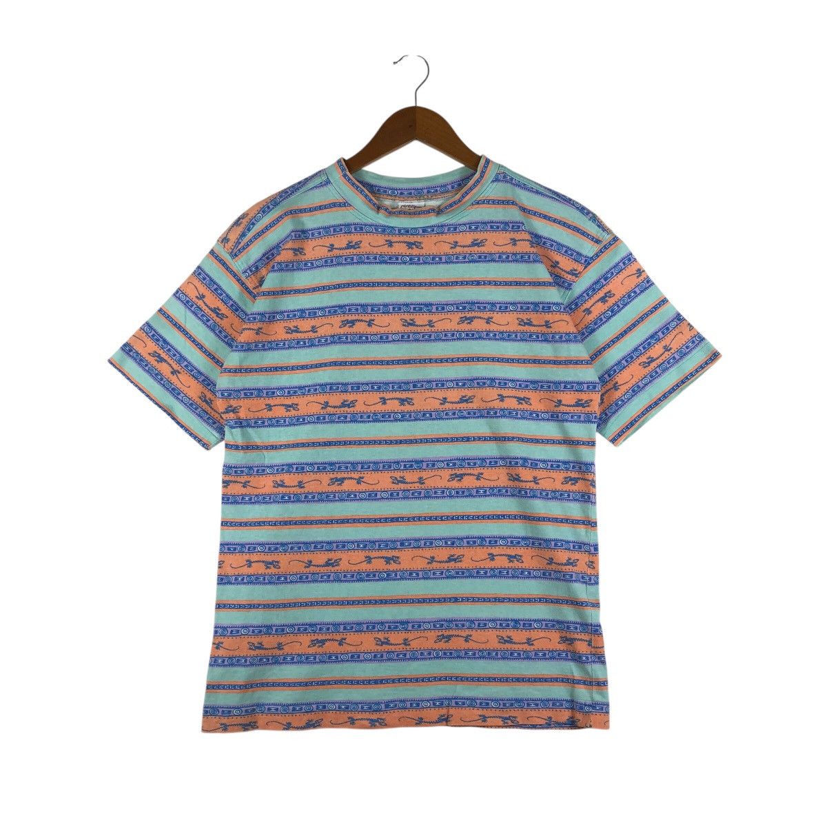 Vintage CRAZY SHIRT Maui Surf Gecko Fullprint T-Shirt Size US M / EU 48-50 / 2 - 1 Thumbnail