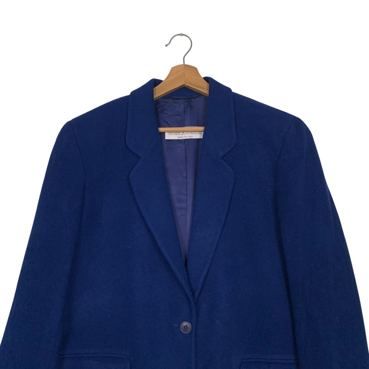 Other Federica Borello Wool Casual Jacket Size M / US 6-8 / IT 42-44 - 2 Thumbnail
