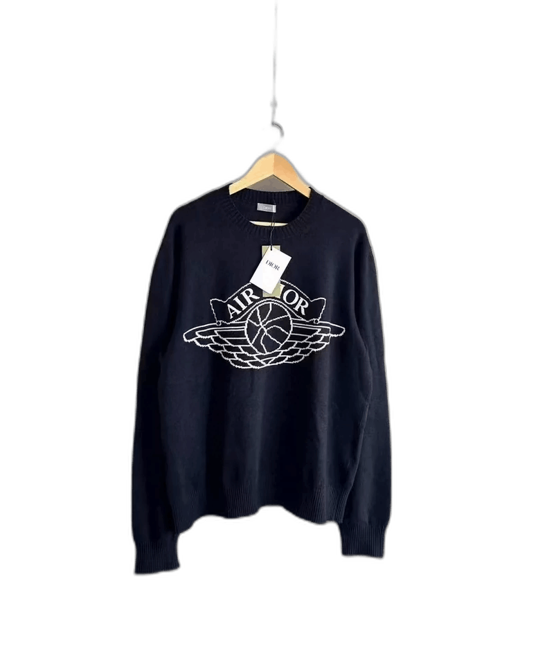 Dior Dior x Air Jordan Basketball Knit Sweater-2505 Size US XL / EU 56 / 4 - 1 Thumbnail