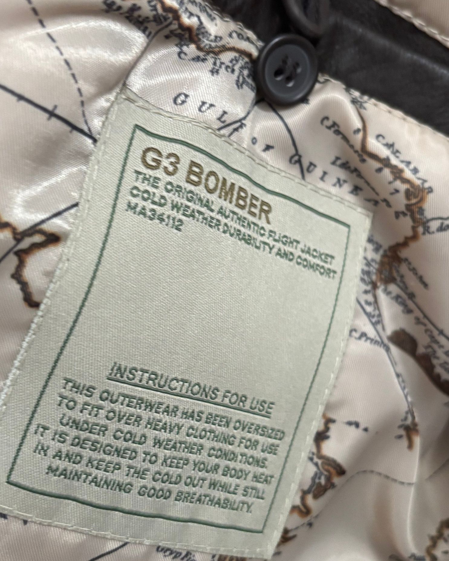 G-III Vintage G-III Genuine Leather Bomber Jacket – Size Large Size US L / EU 52-54 / 3 - 2 Thumbnail