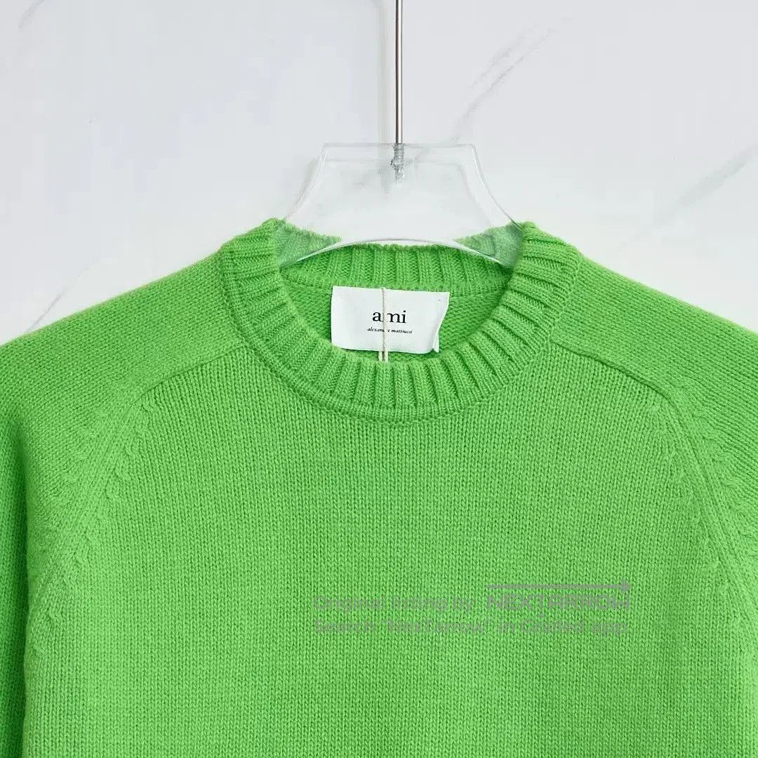 AMI Ami Paris Drop Shoulder Knit Sweater. Size US M / EU 48-50 / 2 - 2 Thumbnail