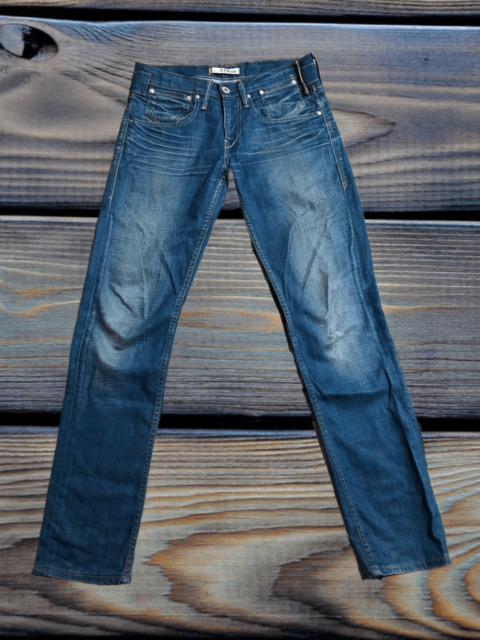Levi's Streetwear Distressed jeans Levi's 519 Slim Size US 32 / EU 48 - 1 Thumbnail