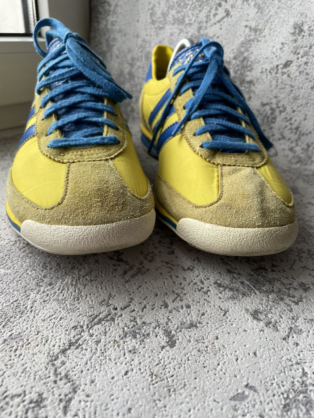 Adidas Vintage Adidas Deadstock SL72 Rare Yellow 2008 Sneakers Size US 10.5 / EU 43-44 - 6 Thumbnail