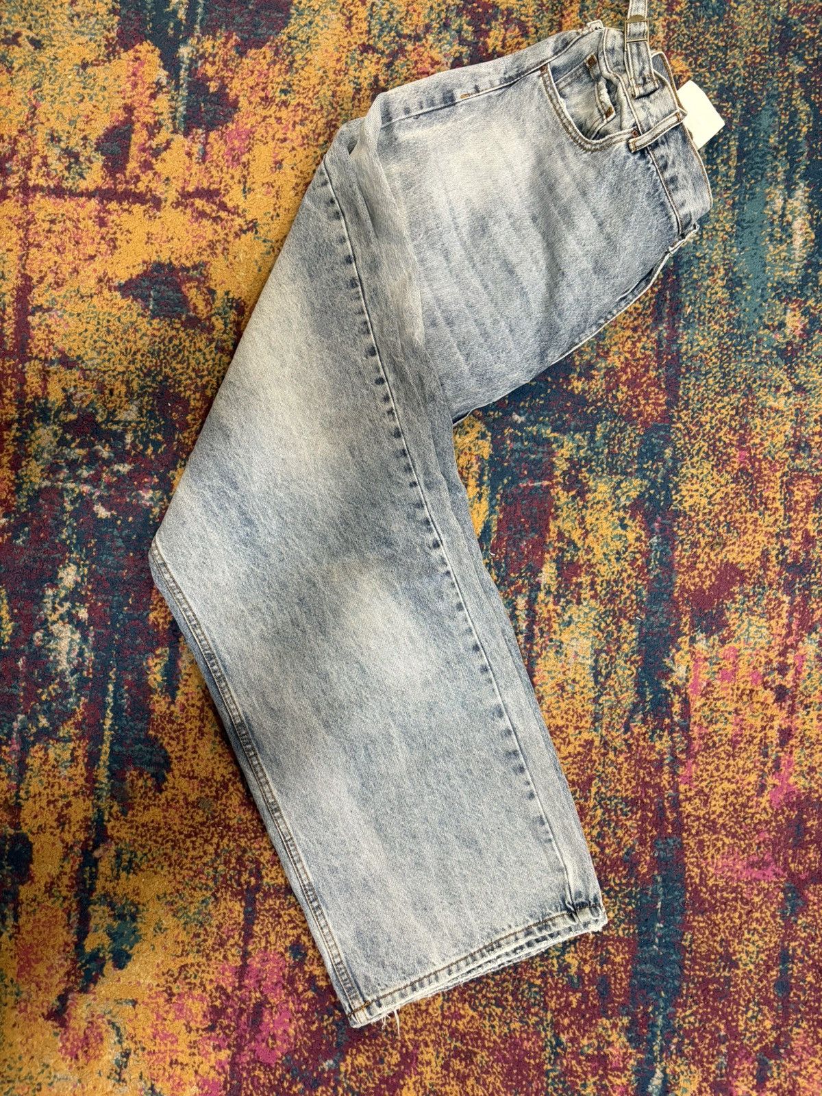 MNML Mnml Light blue ultra baggy jeans Size US 42 / EU 58 - 3 Thumbnail