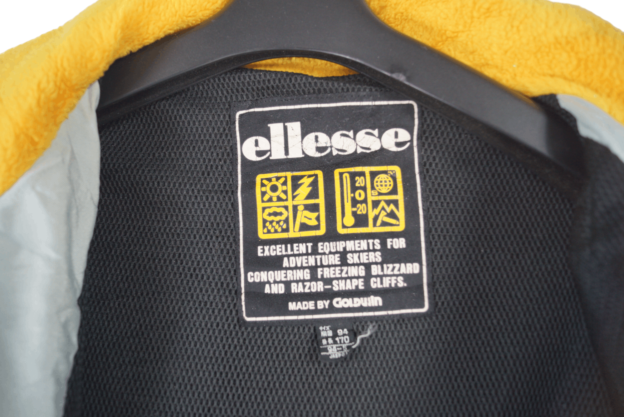 Ellesse × Goldwin × Vintage Rare Jacket Ellesse By Goldwin Nice Design Size US XL / EU 56 / 4 - 5 Thumbnail