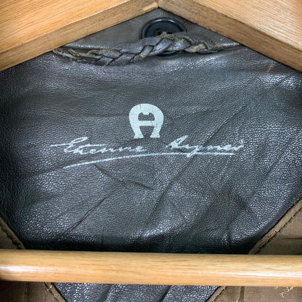 Etienne Aigner Eteinner Aigner Leather Jacket #0141-C8 Size US M / EU 48-50 / 2 - 17 Thumbnail