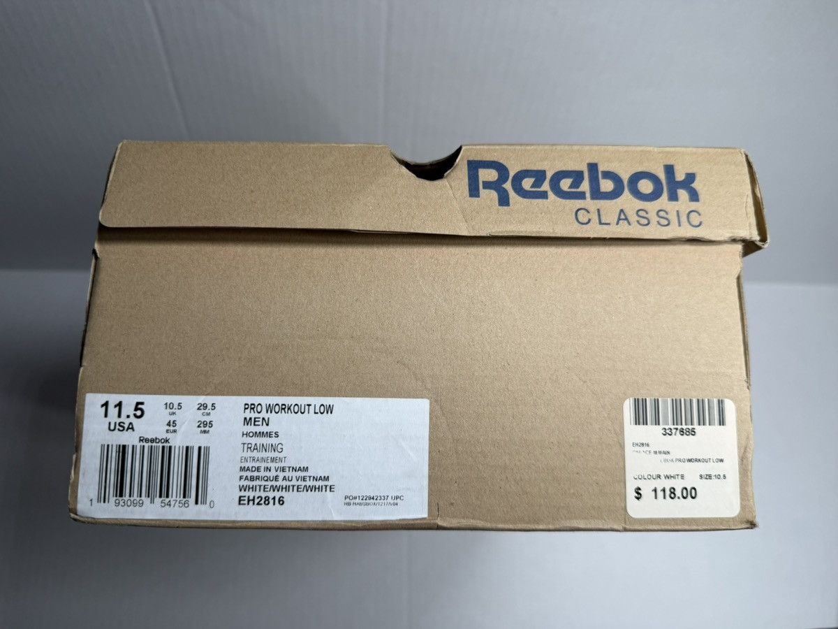 Reebok ebok Palace Pro Workout Low Triple White 11.5m/13w Size US 11.5 / EU 44-45 - 5 Thumbnail