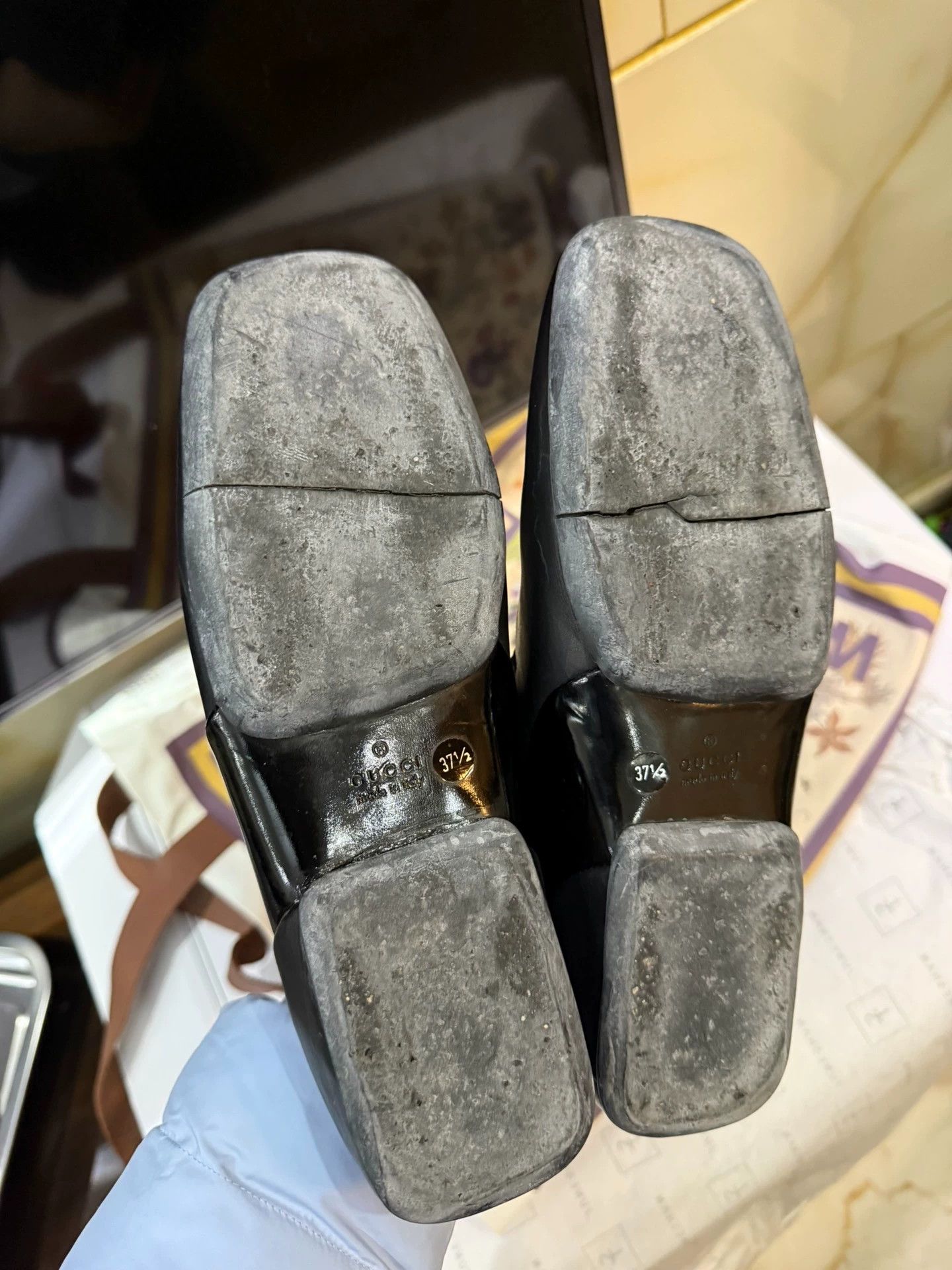 Gucci Gucci vintage leather shoes 37.5 EU 9/10 Size US 7 / IT 37 - 3 Thumbnail