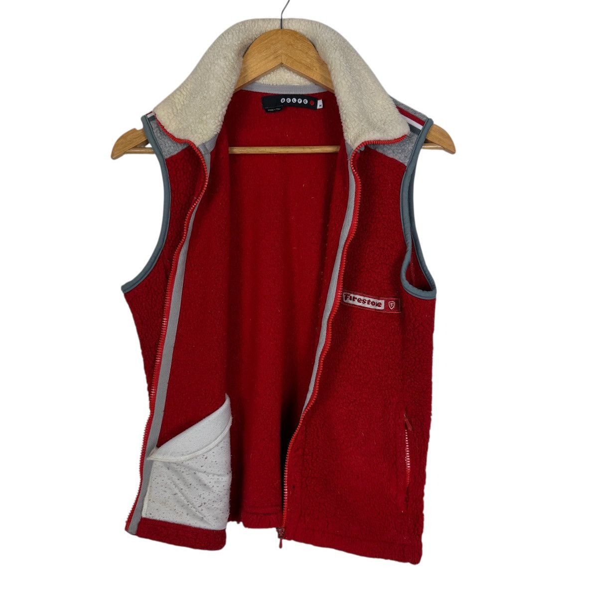 Other 🔥 Belfe Fleece Firestone Vest riri Zip made in italy Size US M / EU 48-50 / 2 - 10 Thumbnail
