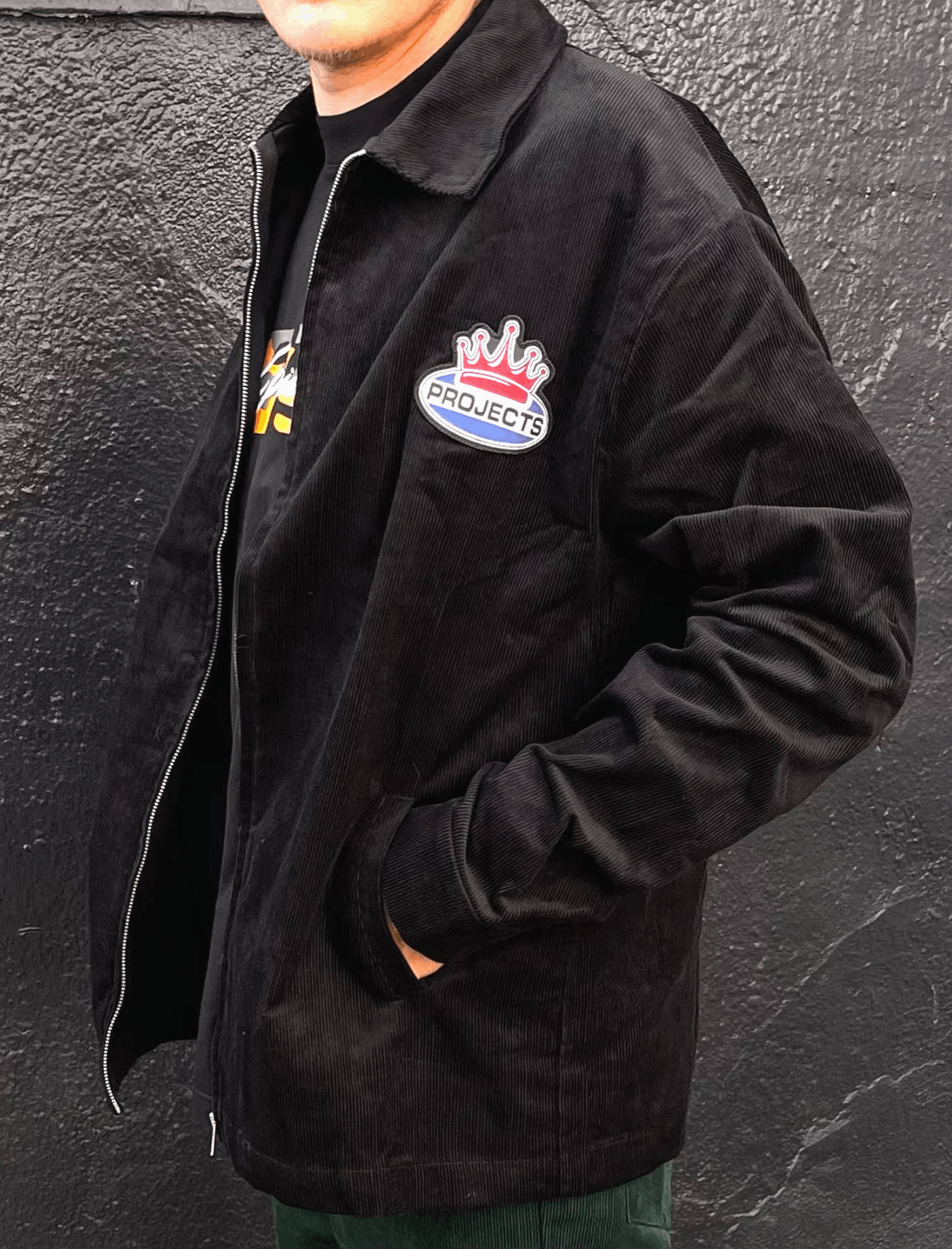 Brooklyn Projects Brooklyn Projects Pump Corduroy Light Jacket Sz L Y2K Skate Size US L / EU 52-54 / 3 - 6 Thumbnail