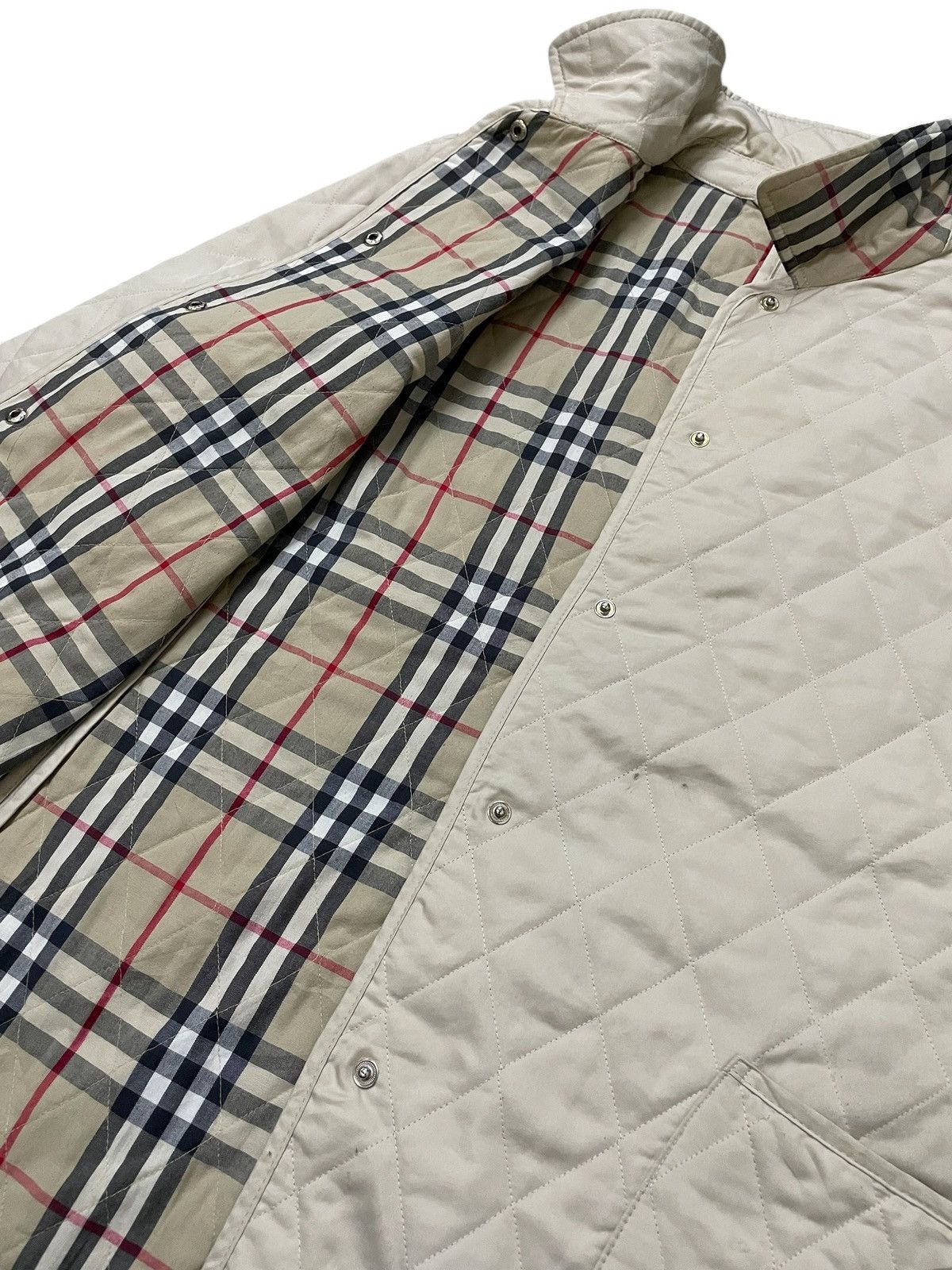 Burberry Burberry London Nova Check Quilted Liner Jacket England Made Size US M / EU 48-50 / 2 - 10 Thumbnail