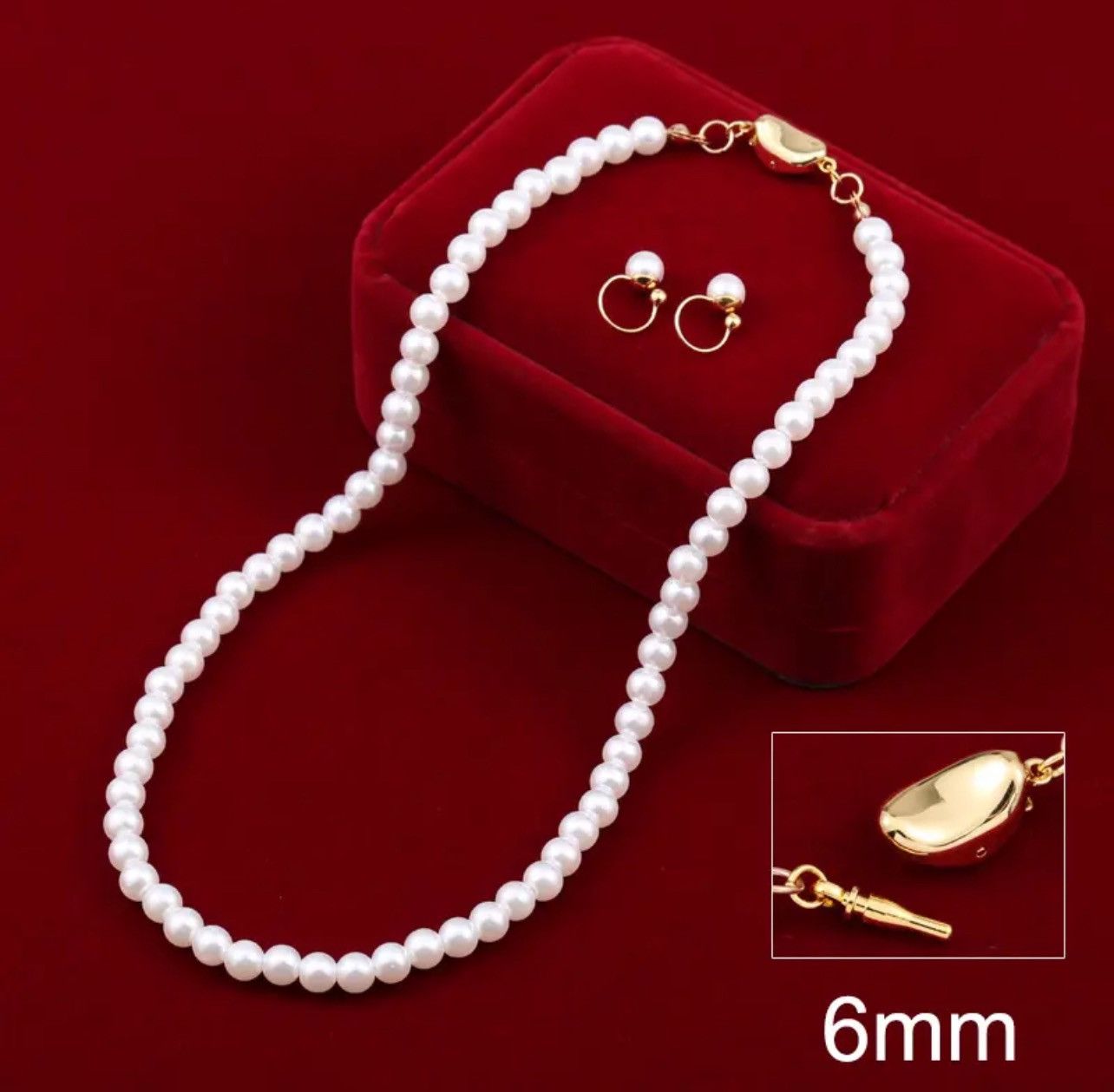 Other 6mm Pearl Bead Bracelet Size ONE SIZE - 2 Thumbnail