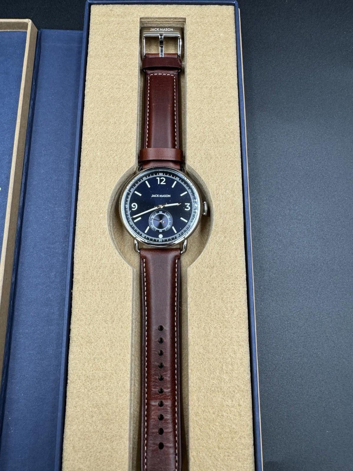 Other Jack Mason JM-A601-003 Avigator 3 Hand - 45mm Warm Grey Dial Size ONE SIZE - 7 Thumbnail