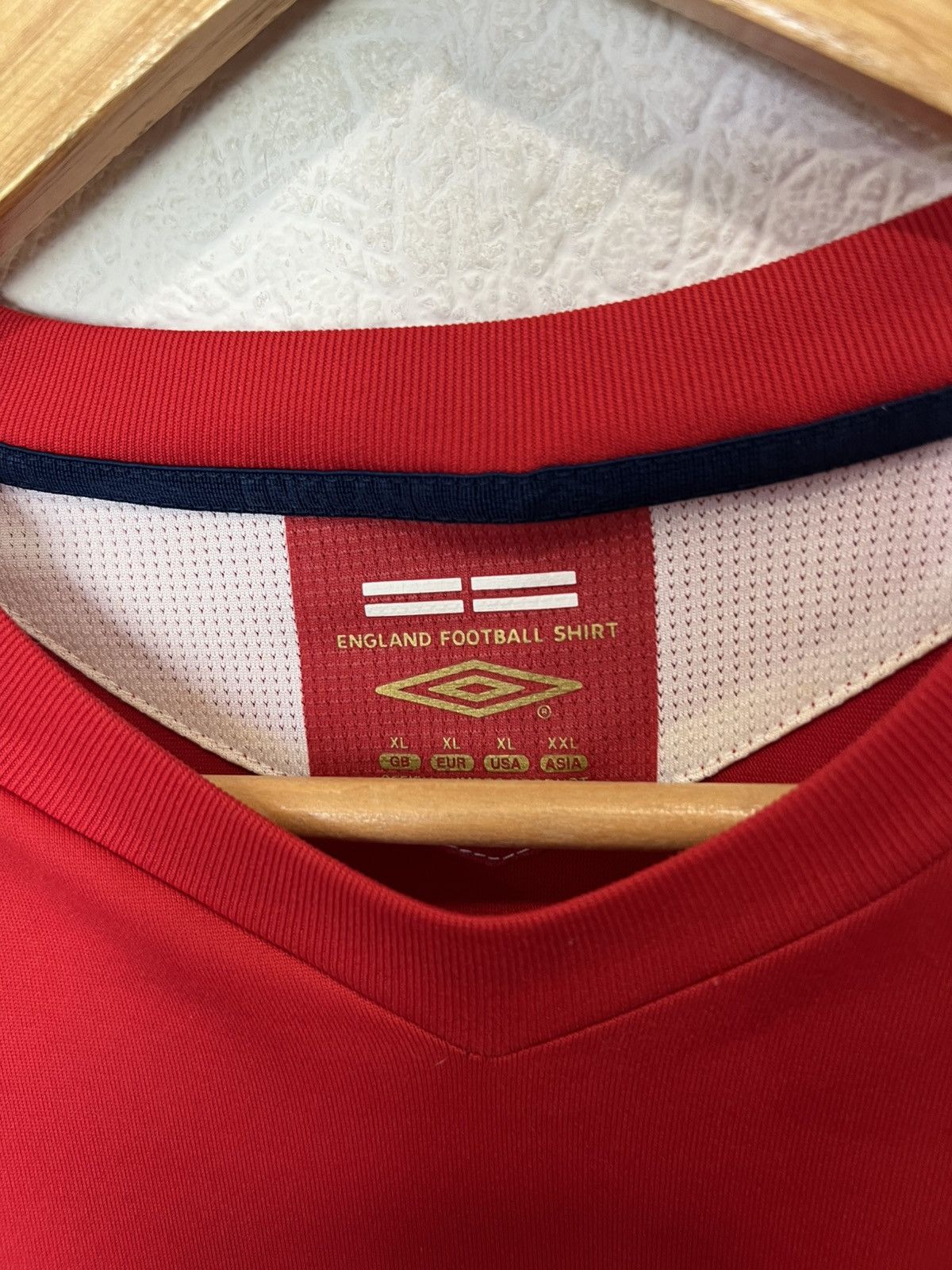 Umbro England Umbro 2006 Away Kit Soccer Jersey Football Shirt Size US XL / EU 56 / 4 - 3 Thumbnail