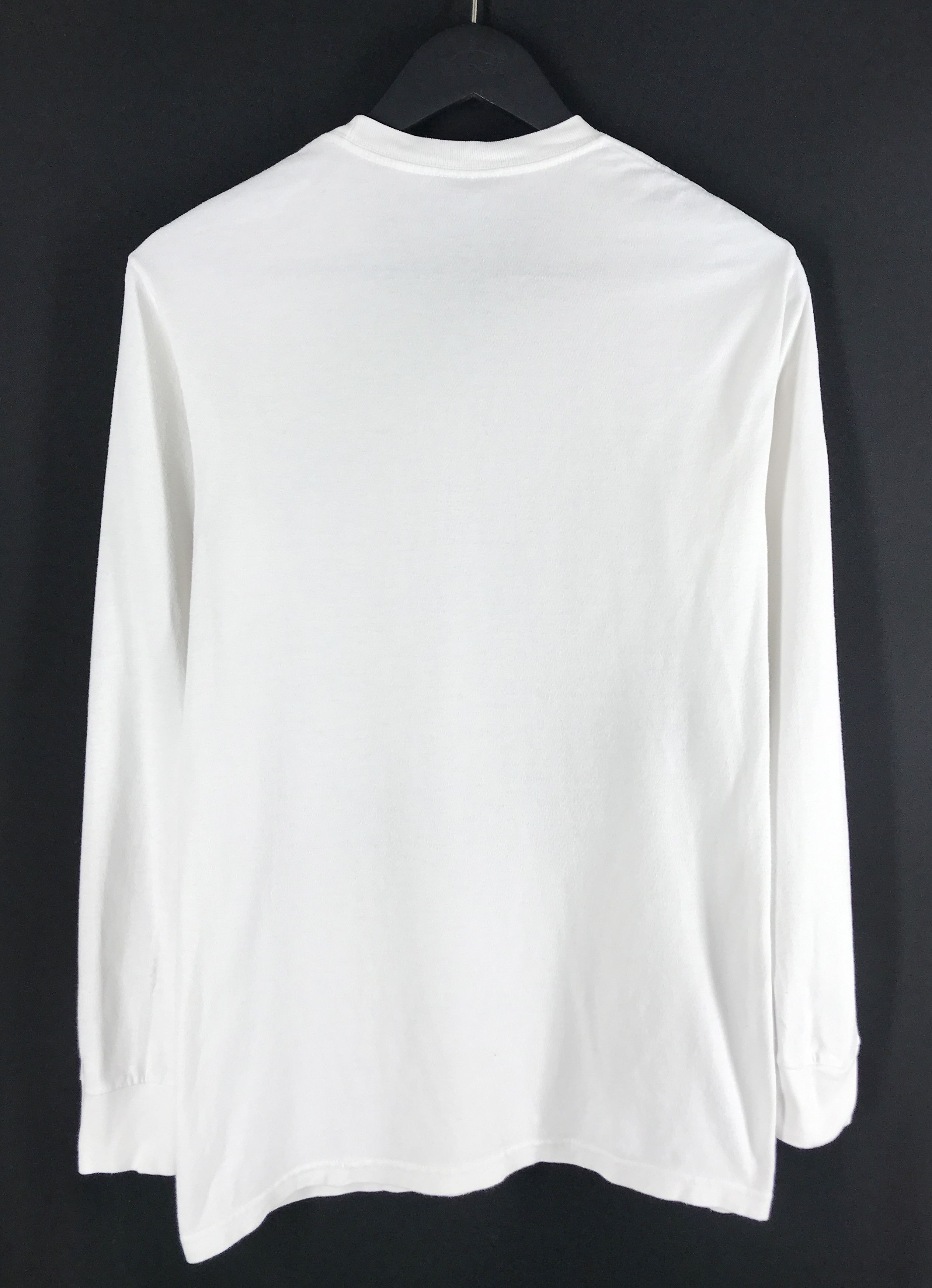 Stussy × Vintage VTG Stussy Long Sleeve White T-Shirt Hate and Love Size S Size US S / EU 44-46 / 1 - 4 Thumbnail