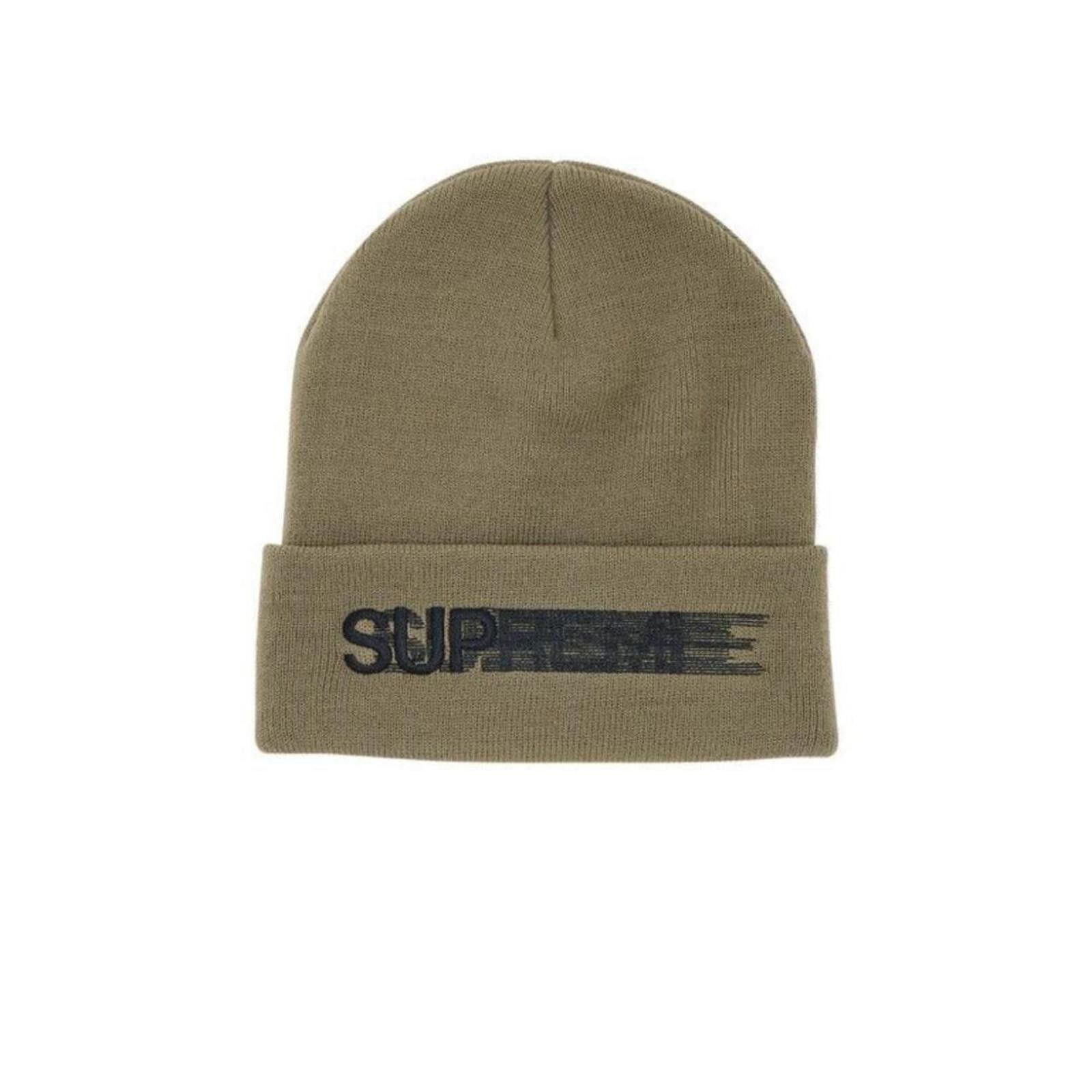 Supreme 2023 Supreme Motion Logo Beanie 'Taupe' Size ONE SIZE - 1 Thumbnail