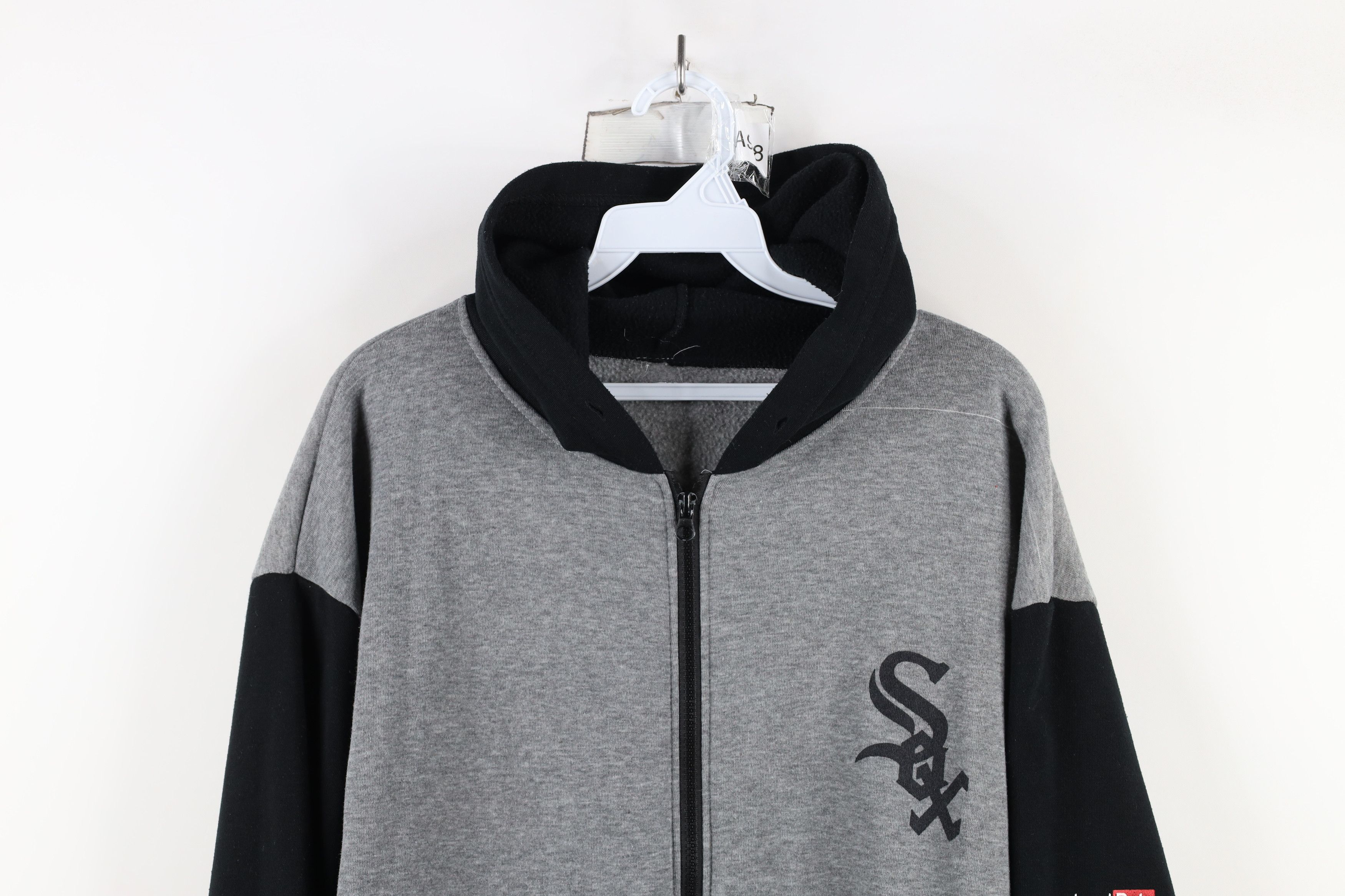 Vintage Vintage 90s Spell Chicago White Sox Baseball Full Zip Hoodie Size US XL / EU 56 / 4 - 2 Thumbnail
