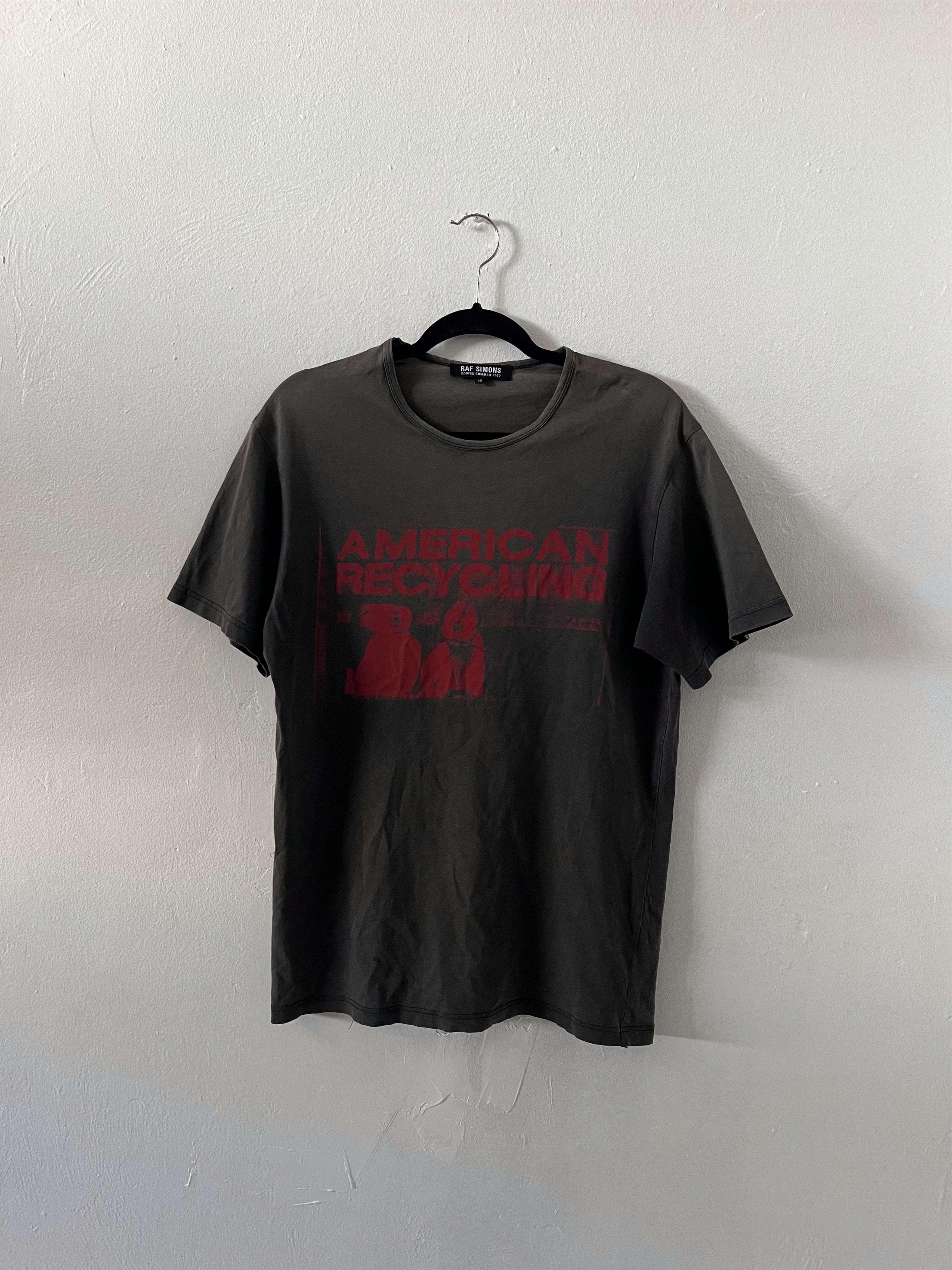 Raf Simons Raf Simons SS02 American Recycling T-Shirt Size US M / EU 48-50 / 2 - 1 Thumbnail