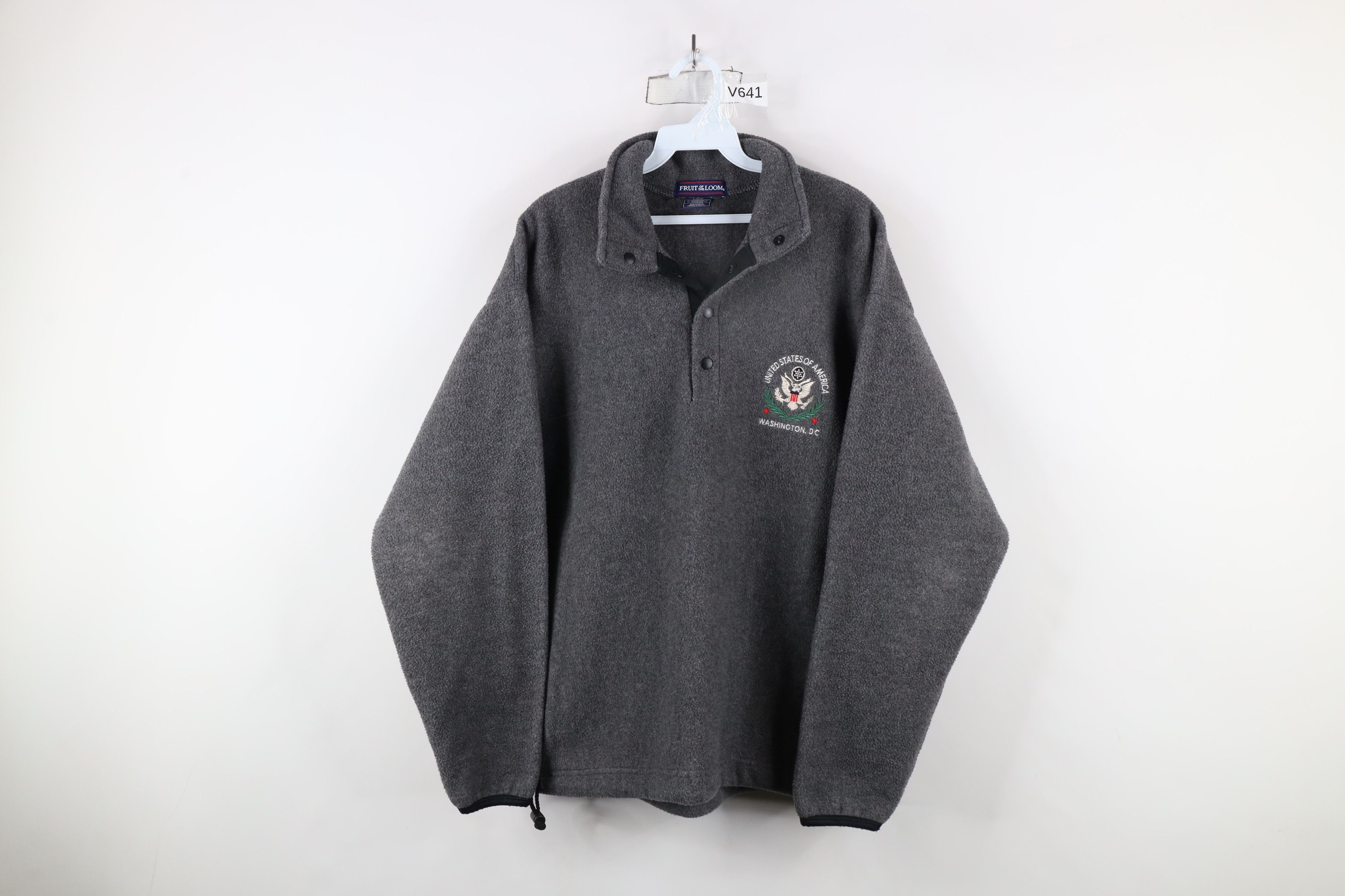 Vintage Vintage 90s United States of America Washington DC Sweater Size US L / EU 52-54 / 3 - 1 Thumbnail