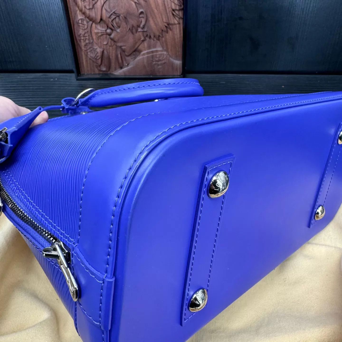 Louis Vuitton LV Alma Water Ripple Blue Shell Bag Mint Size ONE SIZE - 9 Thumbnail