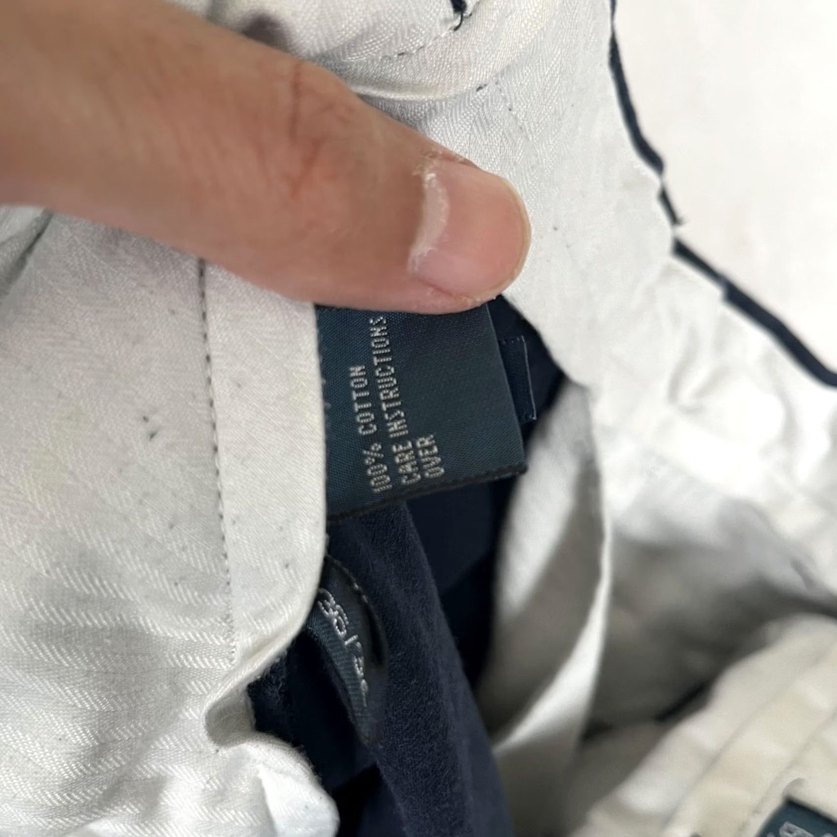 Polo Ralph Lauren Polo Ralph Lauren Ethan Pant Mens 36x32 Blue Pleated Chino Classic Fit Casual Size US M / EU 48-50 / 2 - 6 Thumbnail