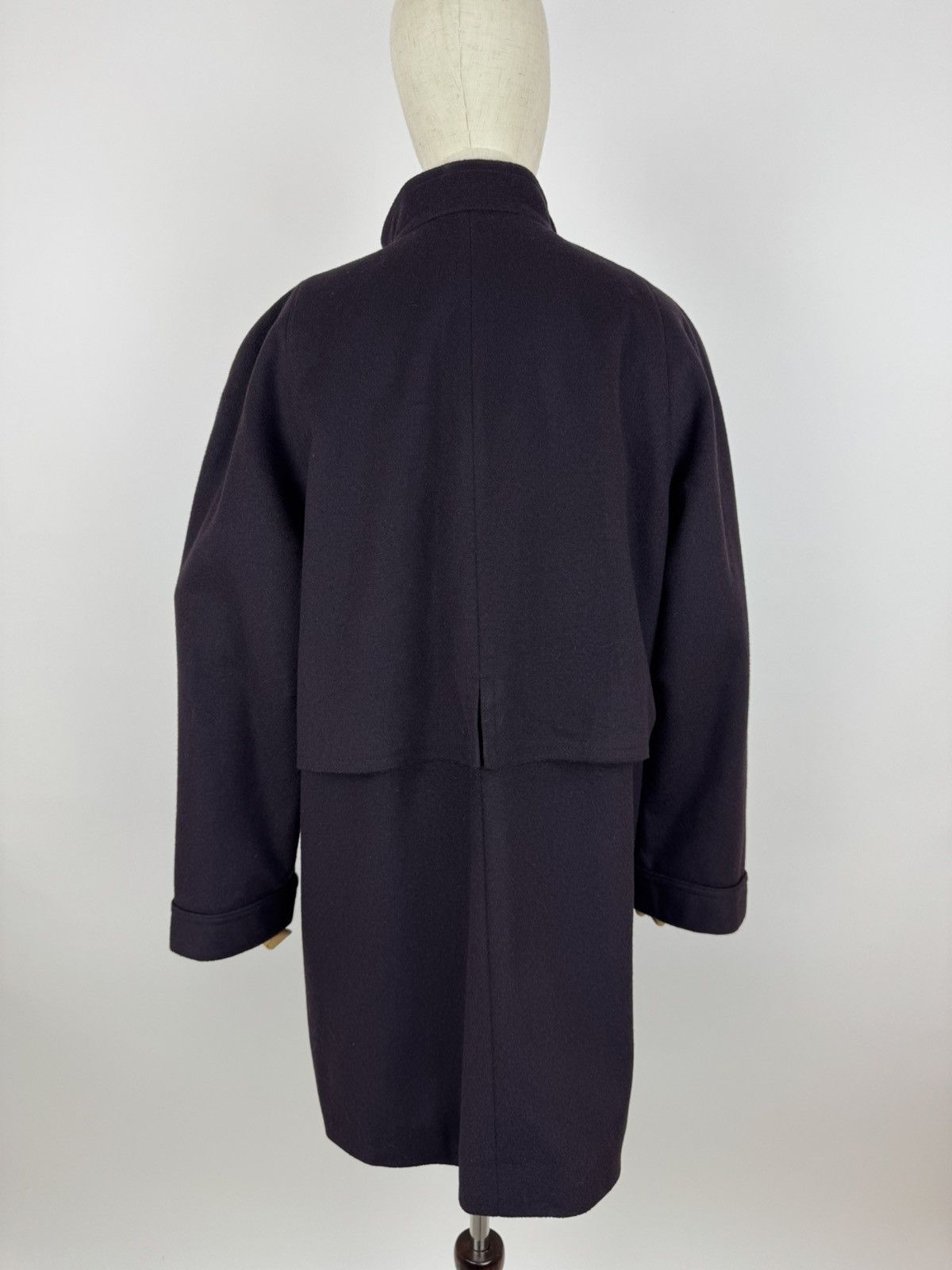 Other Alpaca Loden Burgundy Wool Trench coat Womens Size 42 Size M / US 6-8 / IT 42-44 - 5 Thumbnail