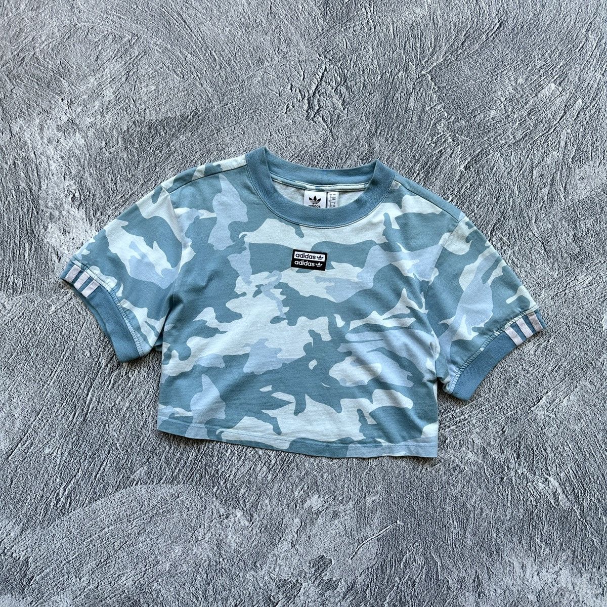 Adidas Women’s Adidas Camo Tank Top Blue Size: M Size M / US 6-8 / IT 42-44 - 4 Thumbnail