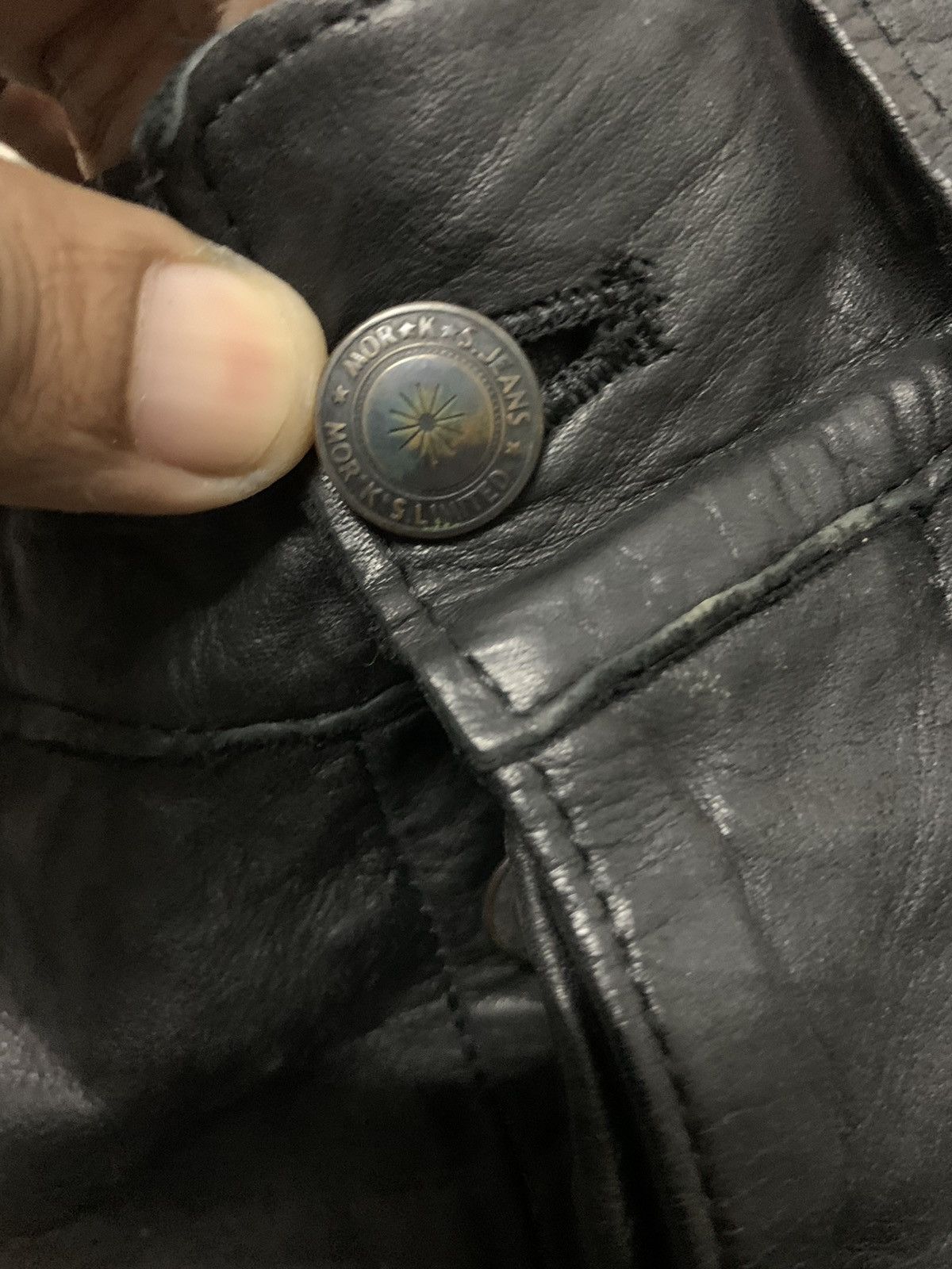 FranCisT MOR.K.S 90s FRANCIST MOR.K.S LEATHER CARGO FLARE Size 30" / US 8 / IT 44 - 9 Thumbnail