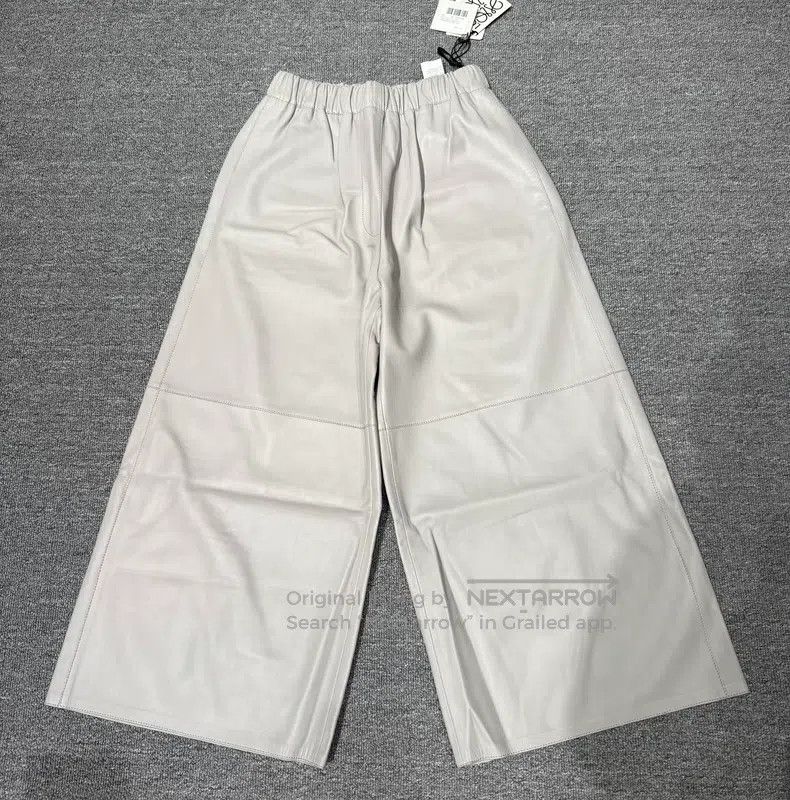 Loewe Loewe size S Loose leather pants Size 22" - 1 Thumbnail