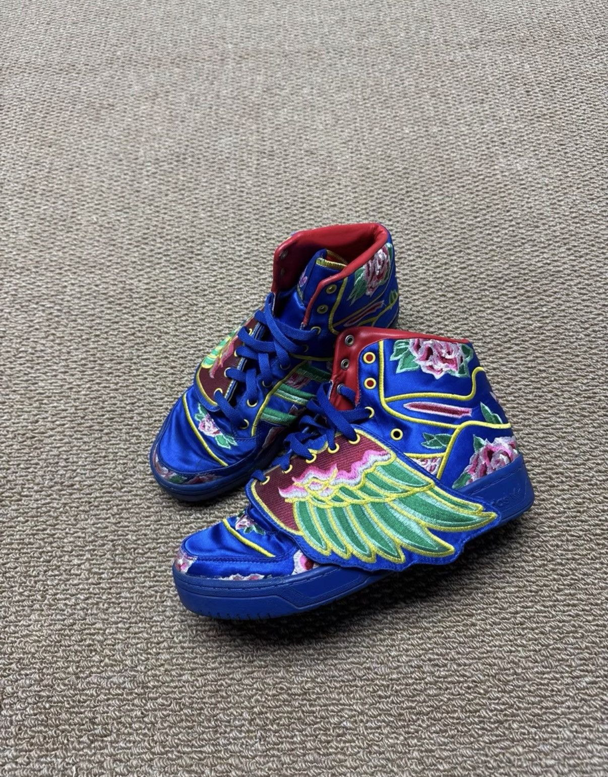 Adidas × Jeremy Scott adidas JS Jeremy Scott Wings 3M Floral | Grailed