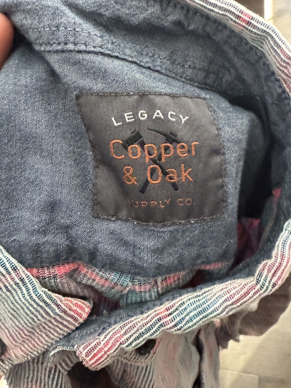 Other vtg copper & oak flannel Size US L / EU 52-54 / 3 - 4 Thumbnail