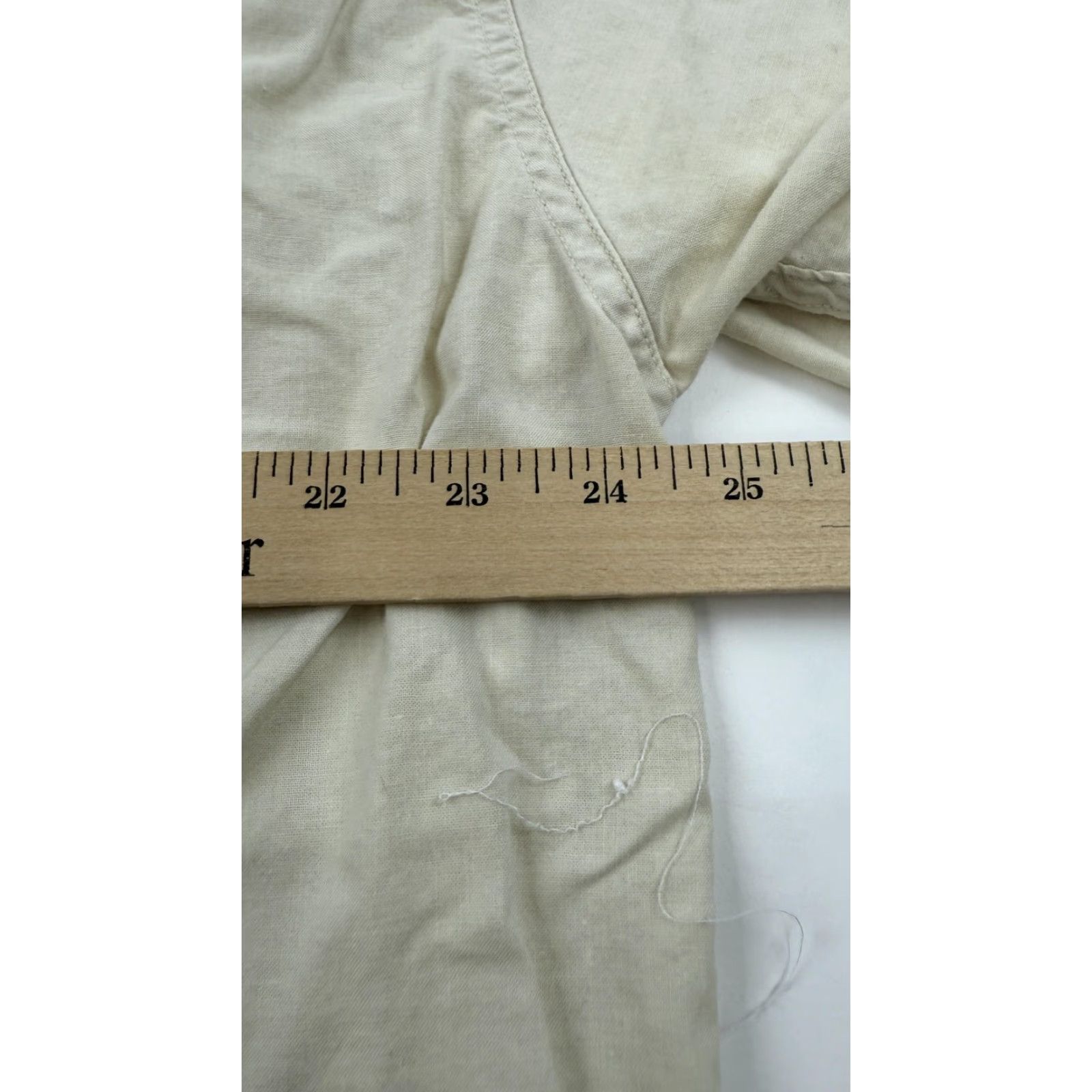 Savane Savane Shirt Mens Large Cotton Short Sleeve Button-Up No Wrinkles Beige Casual Workwear Size US L / EU 52-54 / 3 - 8 Thumbnail
