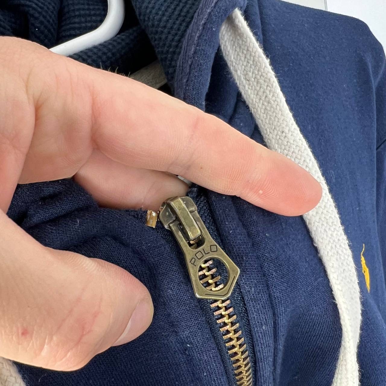 Vintage Vintage Y2K Polo Ralph Lauren Zip Up Hoodie Luxury Size US L / EU 52-54 / 3 - 4 Thumbnail