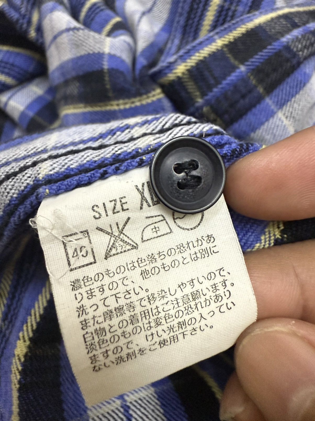 Levi's Vintage Clothing × Vintage Vintage Levi Strauss Japan co.Ltd Flannel Shirt Size US L / EU 52-54 / 3 - 10 Thumbnail
